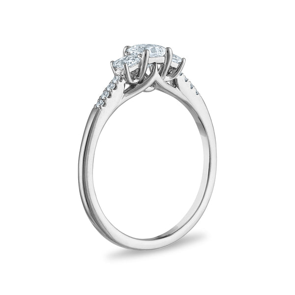 Signature EcoLove 1/2 CTW Lab Grown Diamond Ring in 14KT White Gold