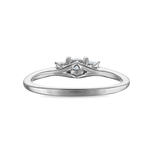 Signature EcoLove 1/2 CTW Lab Grown Diamond Ring in 14KT White Gold