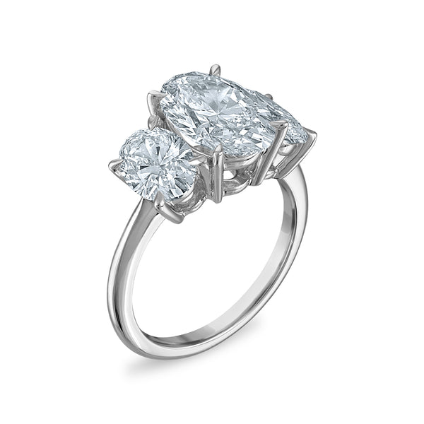 Signature EcoLove Diamond Dreams 5 CTW Lab Grown Diamond Anniversary Ring in 14KT White Gold