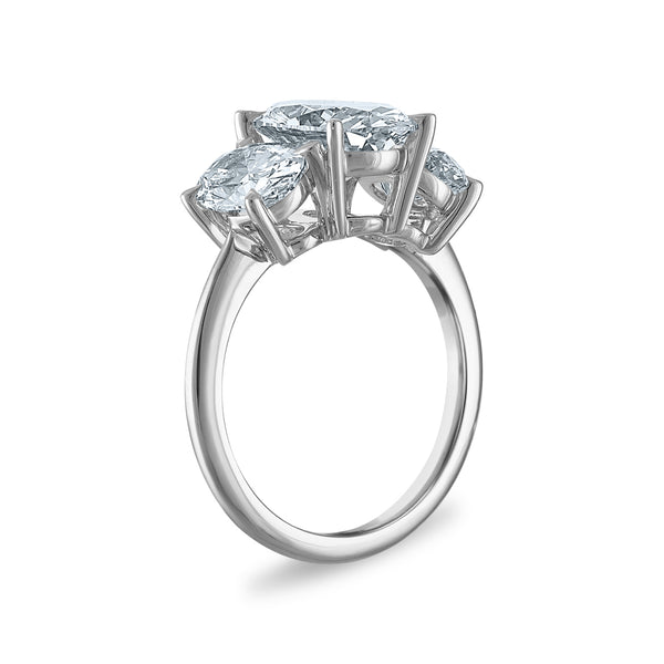 Signature EcoLove Diamond Dreams 5 CTW Lab Grown Diamond Anniversary Ring in 14KT White Gold