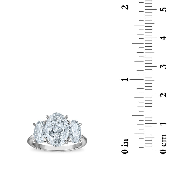 Signature EcoLove Diamond Dreams 5 CTW Lab Grown Diamond Anniversary Ring in 14KT White Gold