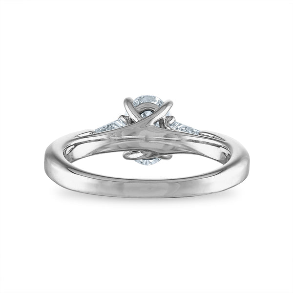 Signature EcoLove Diamond Dreams 1 1/5 CTW Lab Grown Diamond Engagement Ring in 14KT White Gold