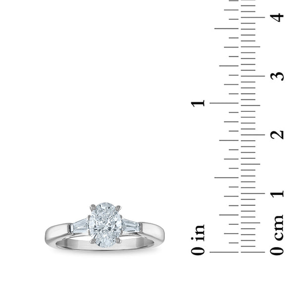 Signature EcoLove Diamond Dreams 1 1/5 CTW Lab Grown Diamond Engagement Ring in 14KT White Gold