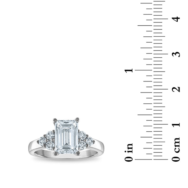 Signature EcoLove Diamond Dreams 2-3/4 CTW Lab Grown Diamond Engagement Ring in 14KT White Gold