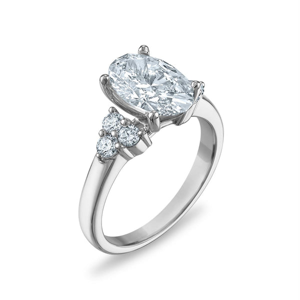 Signature EcoLove Diamond Dreams 2-5/8 CTW Lab Grown Diamond Engagement Ring in 14KT White Gold