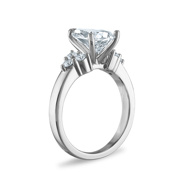 Signature EcoLove Diamond Dreams 2-5/8 CTW Lab Grown Diamond Engagement Ring in 14KT White Gold