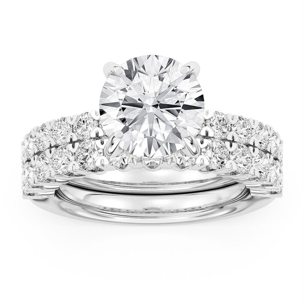 Signature EcoLove Diamond Dreams 4-3/4 CTW Lab Grown Diamond Bridal Set in Platinum