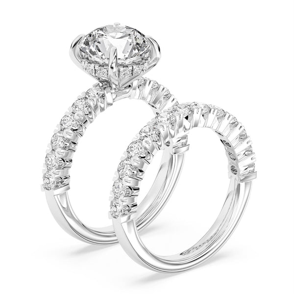 Signature EcoLove Diamond Dreams 4-3/4 CTW Lab Grown Diamond Bridal Set in Platinum