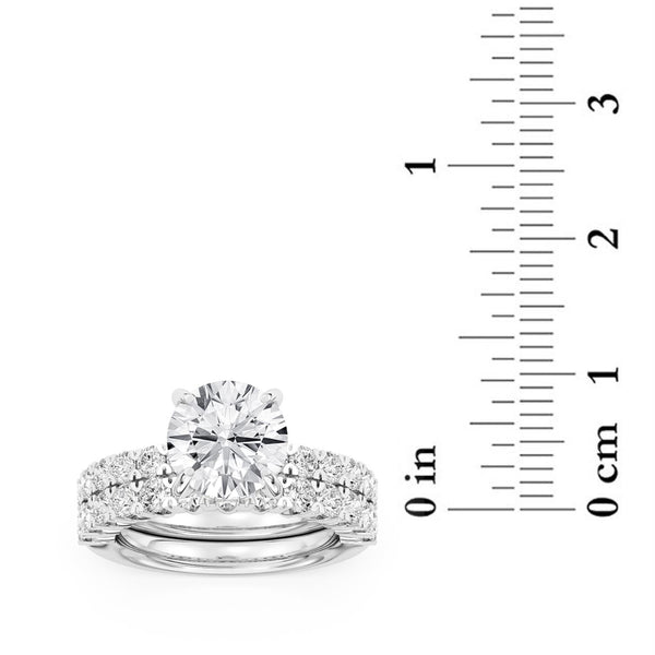 Signature EcoLove Diamond Dreams 4-3/4 CTW Lab Grown Diamond Bridal Set in Platinum