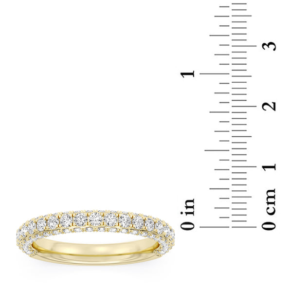 Signature EcoLove Diamond Dreams 5-1/2 CTW Lab Grown Diamond Bridal Set in 18KT Yellow Gold