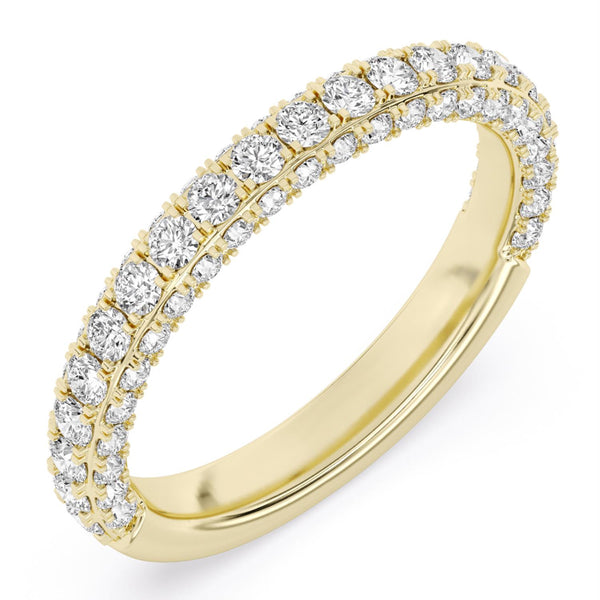 Signature EcoLove Diamond Dreams 5-1/2 CTW Lab Grown Diamond Bridal Set in 18KT Yellow Gold