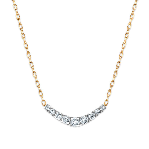 LoveSong 1/4 CTW Lab Grown Diamond Necklace in 10KT Gold