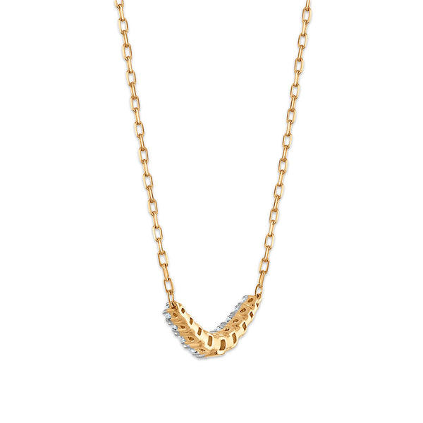 LoveSong 1/4 CTW Lab Grown Diamond Necklace in 10KT Gold