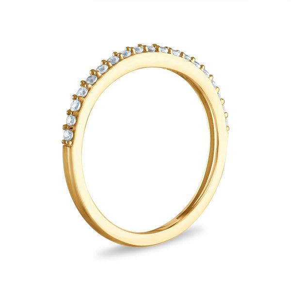 LoveSong EcoLove 1-3/8 CTW Lab Grown Diamond Halo Bridal Set in 10KT Yellow Gold