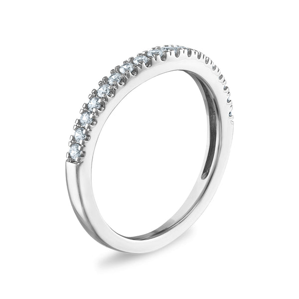 LoveSong EcoLove 1 1/4 CTW Lab Grown Diamond Halo Bridal Set in 10KT White Gold