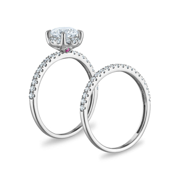 LoveSong EcoLove 1-1/2 CTW Lab Grown Diamond Bridal Set in 10KT Gold