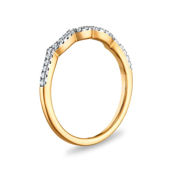 LoveSong EcoLove 3/4 CTW Lab Grown Diamond Bridal Set in 10KT Yellow Gold