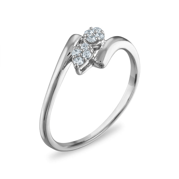 LoveSong EcoLove 1/8 CTW Lab Grown Diamond Ring