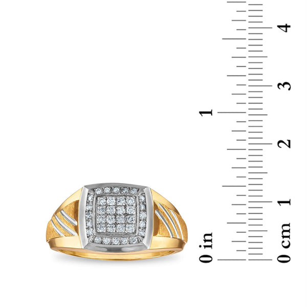 1/4 CTW Diamond Ring in 10KT Yellow Gold