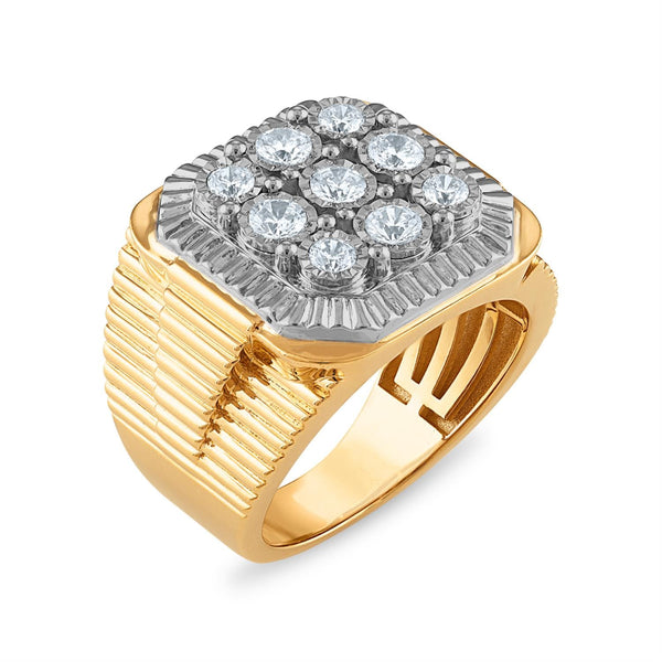 1 CTW Diamond Ring in 10KT Yellow Gold