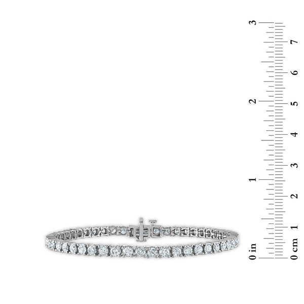 6 CTW Diamond 7-inch Tennis Bracelet in 10KT White Gold