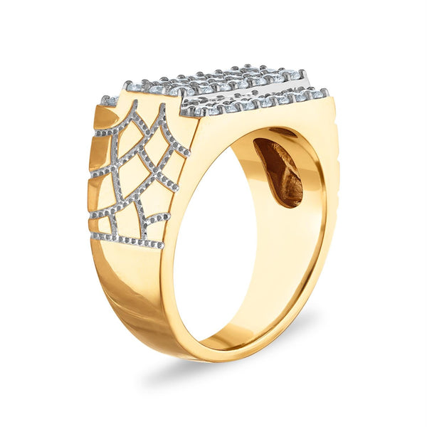 1-1/2 CTW Diamond Ring in 10KT Yellow Gold