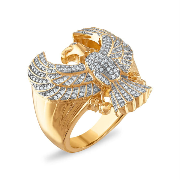 1/2 CTW Diamond Ring in 10KT Yellow Gold