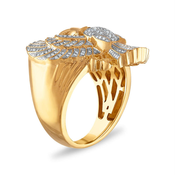 1/2 CTW Diamond Ring in 10KT Yellow Gold