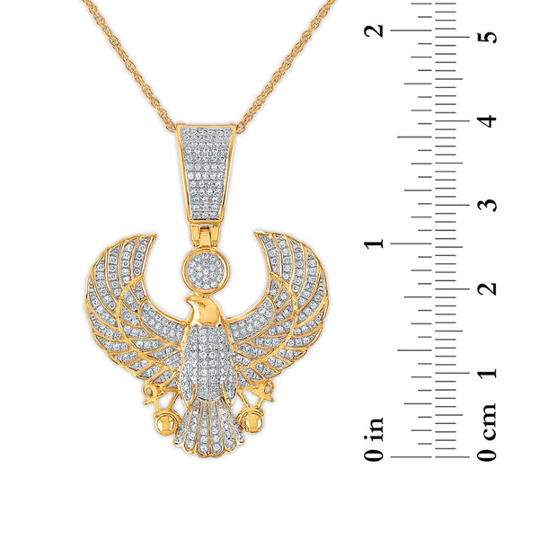 5/8 CTW Diamond 18-inch Pendant in 10KT Yellow Gold