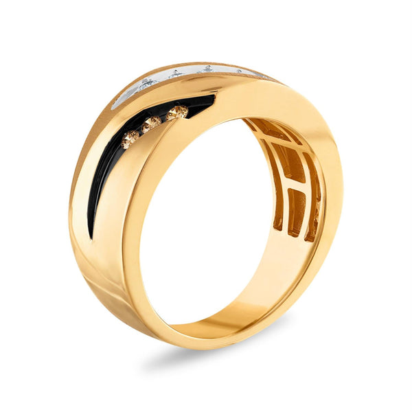 1/2 CTW Diamond Wedding Ring in 10KT Yellow Gold