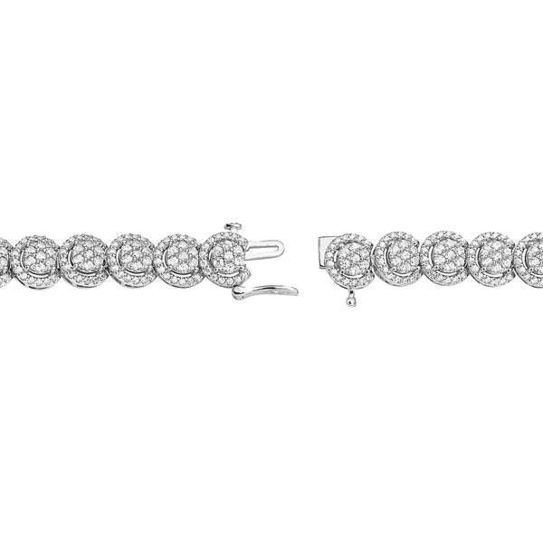 5 CTW Diamond 7-inch Tennis Bracelet in 10KT White Gold