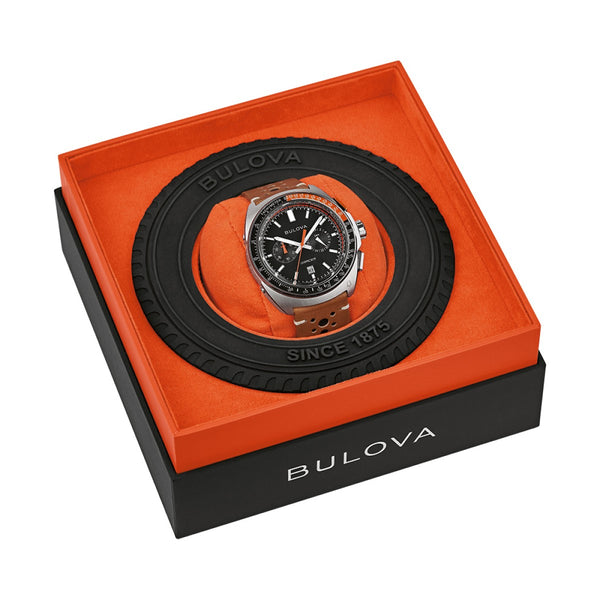 Bulova Racer 42MM Chronograph Watch. 98B427