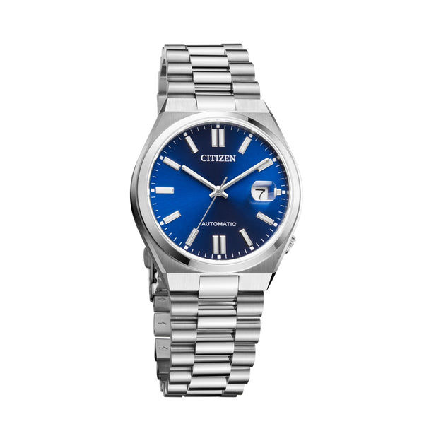 Citizen Tsuyosa 40MM Blue Automatic Watch. NJ0150-56L