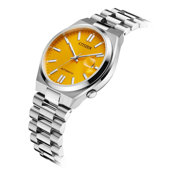 Citizen Tsuyosa 40MM Yellow Dial Automatic Watch. NJ0150-56Z