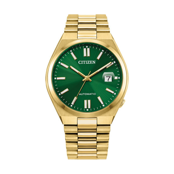 Citizen Tsuyosa 40MM Green Dial Automatic Watch. NJ0152-51X