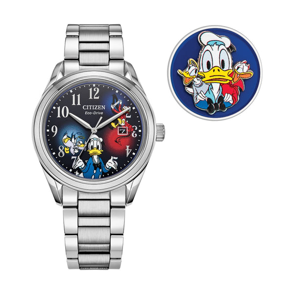 Citizen Disney Fiesty Donald Duck Watch. AW1691-66W