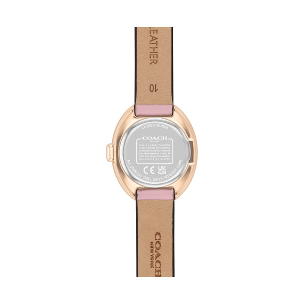 Coach Sammy with 22MM Pink Dial and Leather Strap. 14504423