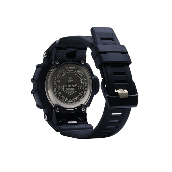 G-Shock Bluetooth Connected with 51X49 MM Black Round Dial Resin Band Strap. GBA900-1A