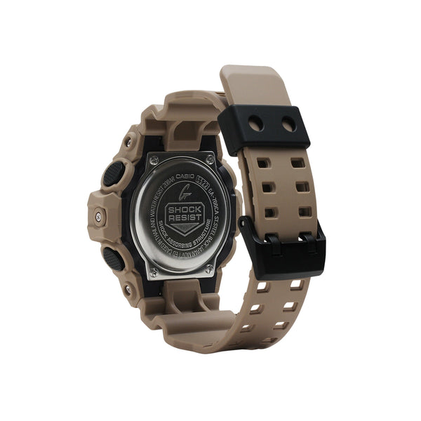 G-Shock with 48X45 MM Black Round Dial Resin Band Strap. GA700CA-5A