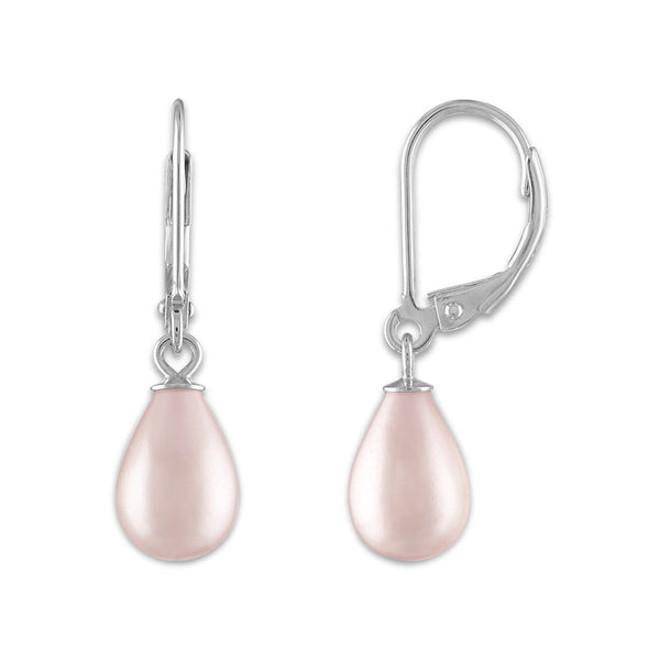 7MM Shell Pearl 3-Pair Earrings in Sterling Silver