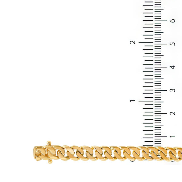 Titán by Adrian Gonzalez 8-inch Cuban Link ID Bracelet in 14KT Gold