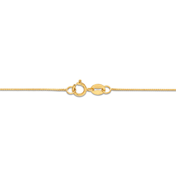 14KT Yellow Gold 16-inch 0.5MM Box Chain