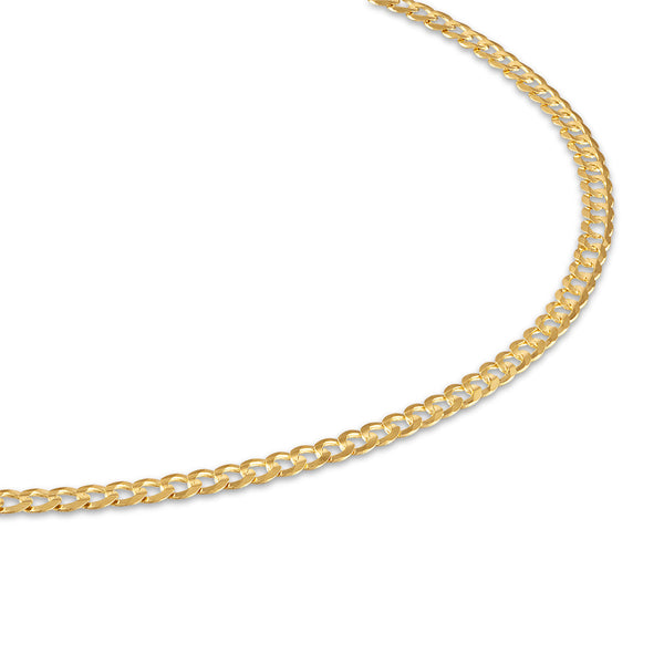 10KT Yellow Gold 20-inch 4.7MM Curb Chain