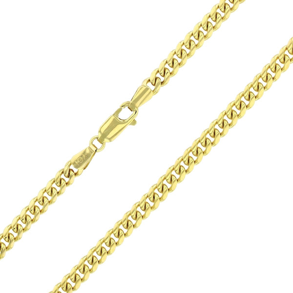 10KT Yellow Gold 20-inch 3.5MM Miami Cuban Link Chain