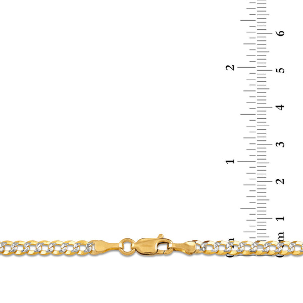 10KT White and Yellow Gold 24