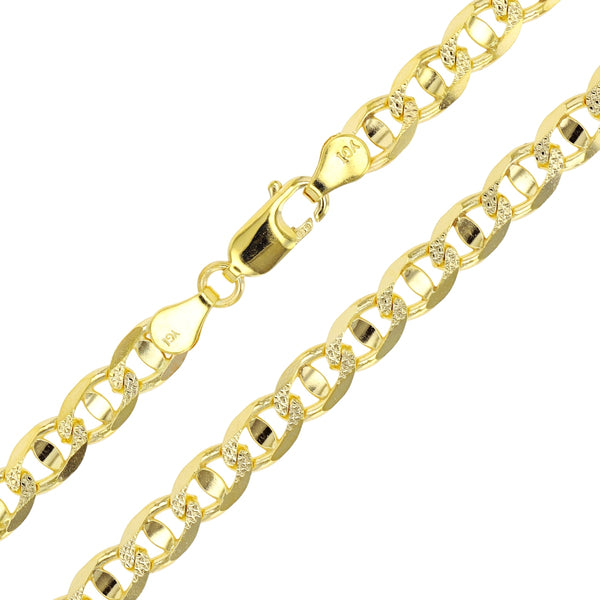 14KT Yellow Gold 26-inch 6.25MM Anchor Link Chain