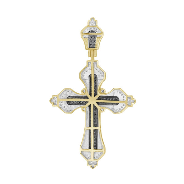 Titán by Adrian Gonzalez 10KT Gold 3/8 CTW Diamond Cross Pendant