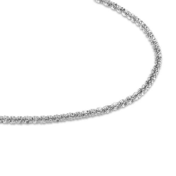 Sterling Silver 18-inch 2.2MM Sparkle Chain