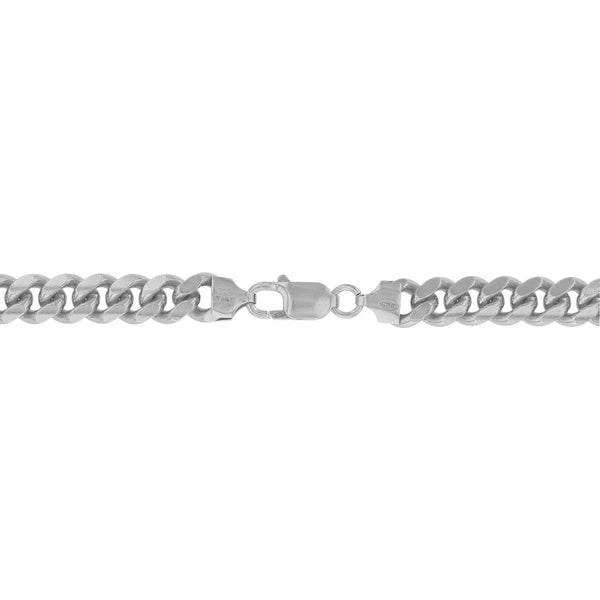 Luxe Layers Sterling Silver 30-inch 8.35MM Miami Cuban Link Chain