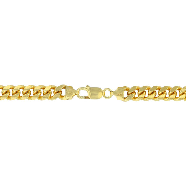 Luxe Layers 14KT Yellow Gold Plated Sterling Silver 30-inch 8.35MM Miami Cuban Link Chain